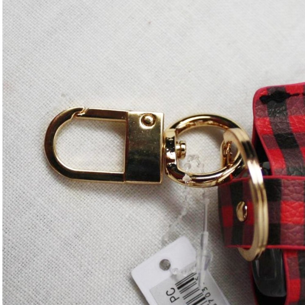 Hand Sanitizer Holder Clip On Key Ring - Picture 4 of 4